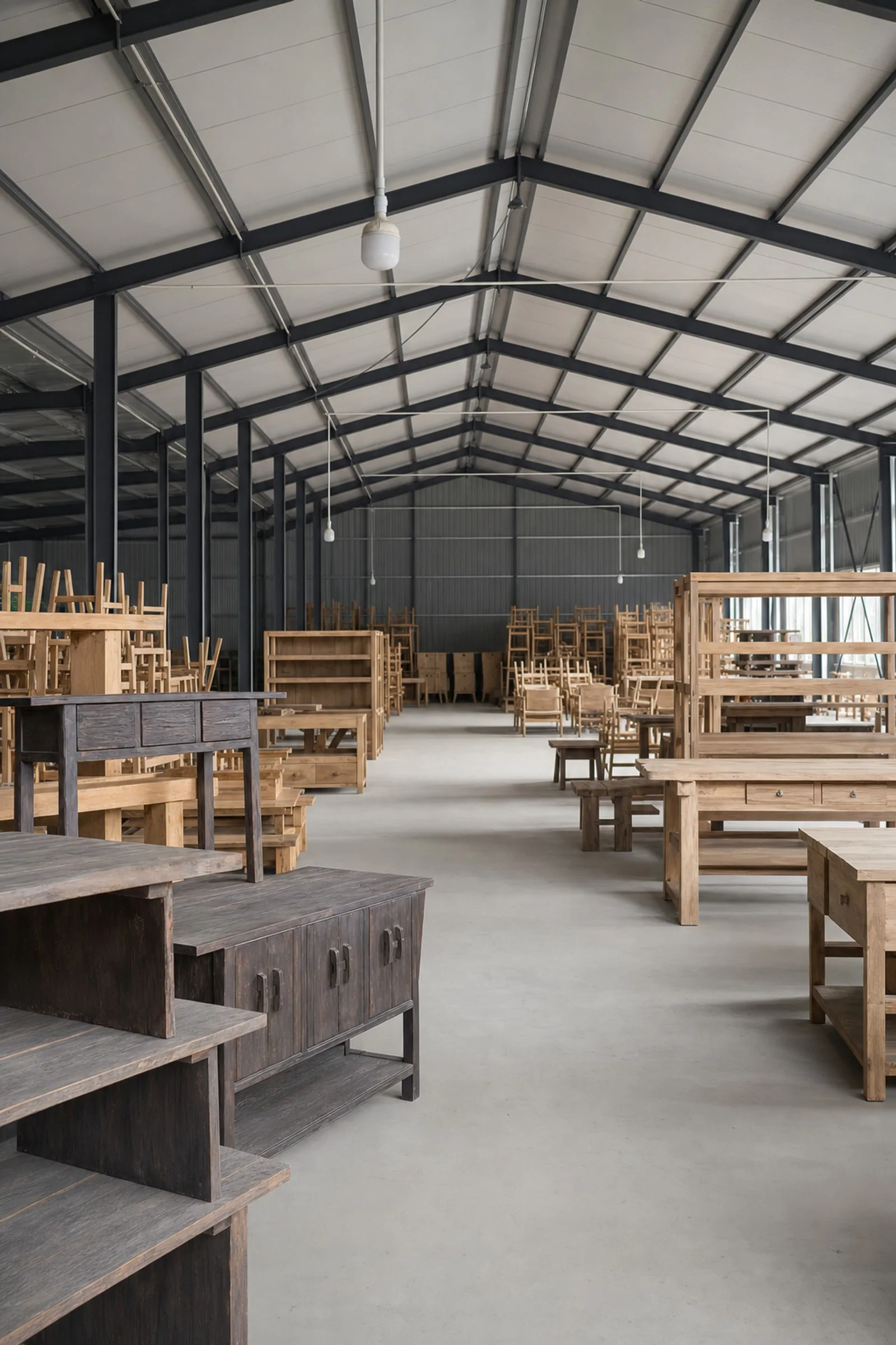 Fenghe solid wood furniture workshop