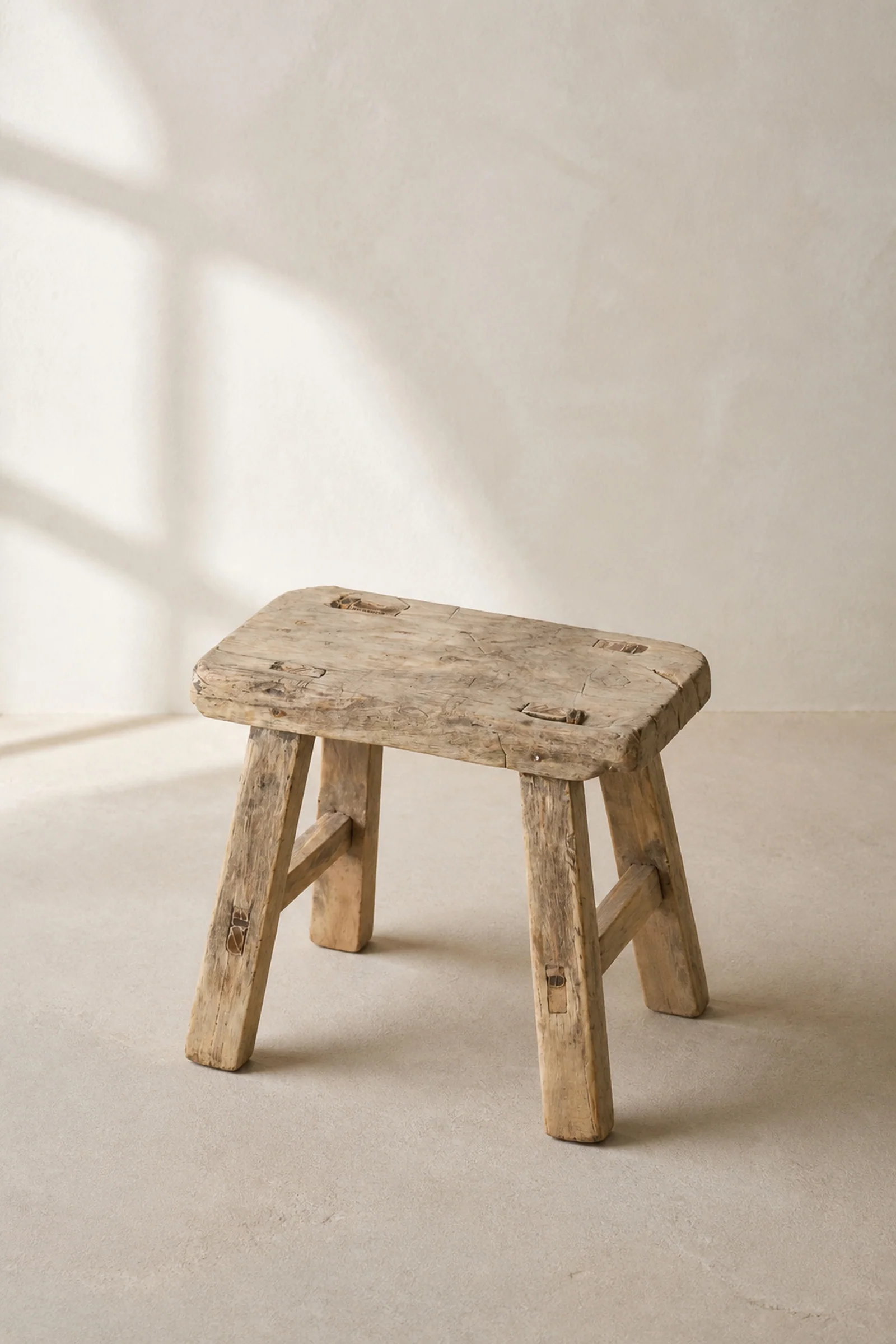 Small Elm Stool