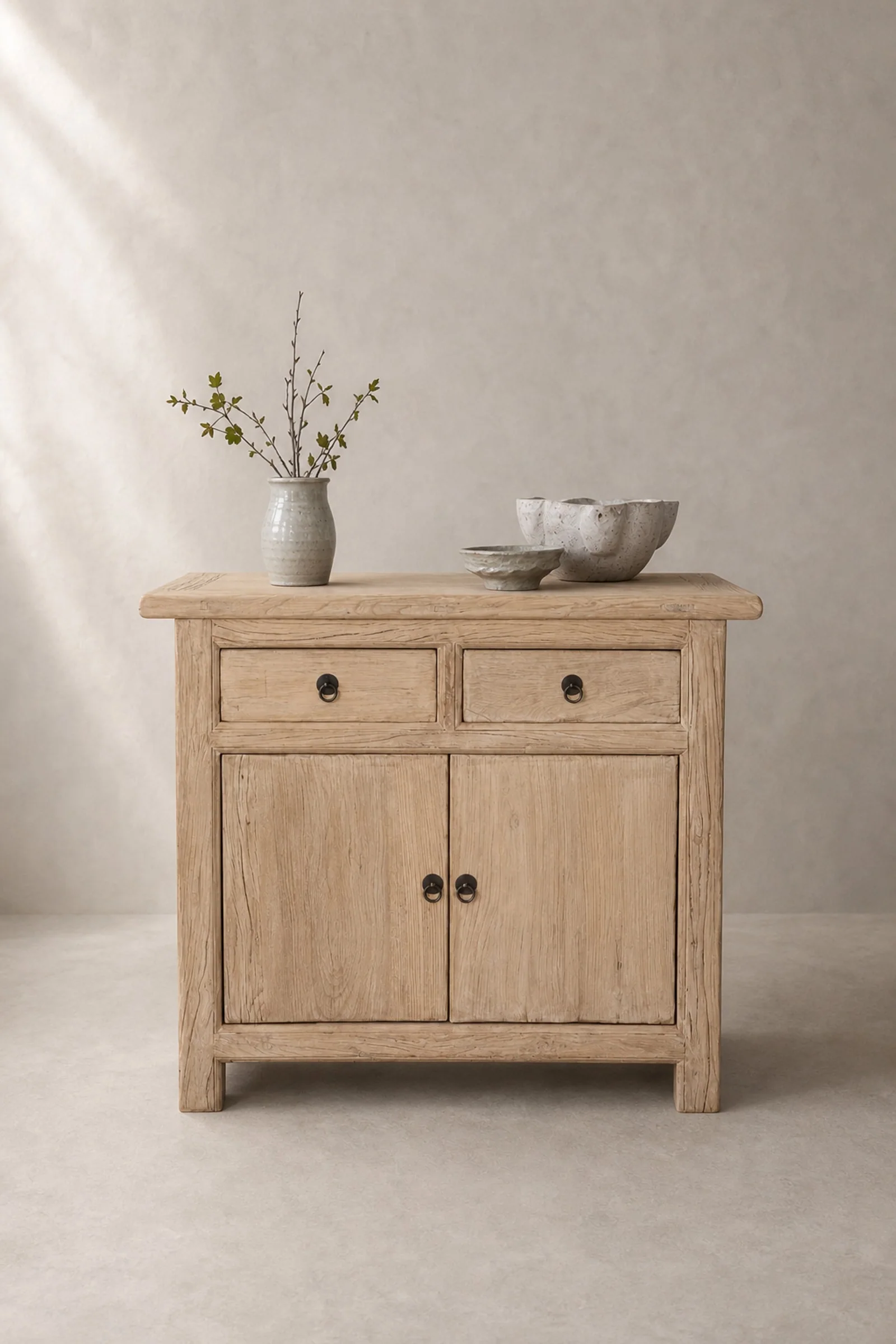 Two-Drawer Two-Door Cabinet